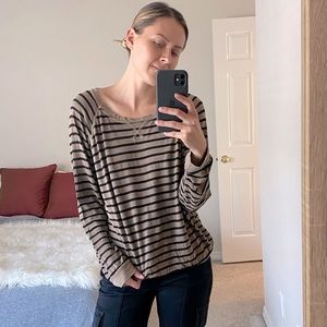 Michael Stars Long Sleeve Lounge Tee